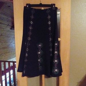 Patterned skirt